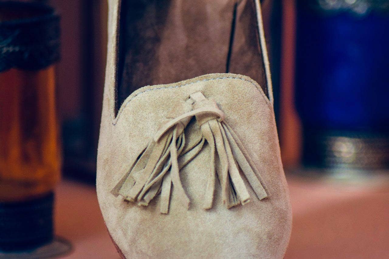 Mikwi - Wholesale Mules - Women's - Suede Leather mules for Women, leather loafers 2