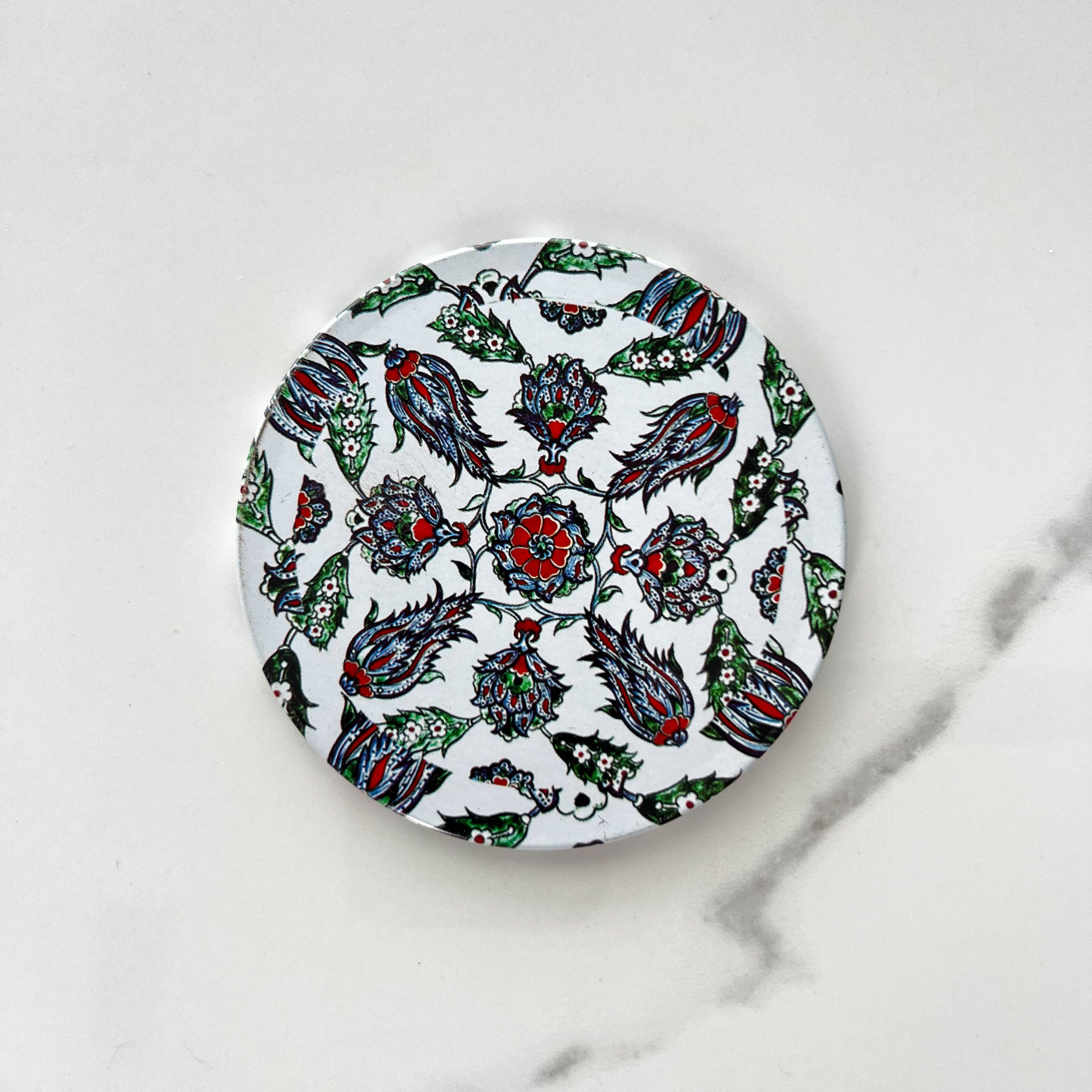 Umays Boho - Vente Sous-verre - Dessous de verre floral, petits cadeaux de Noël pour femmes, décoration intérieure0