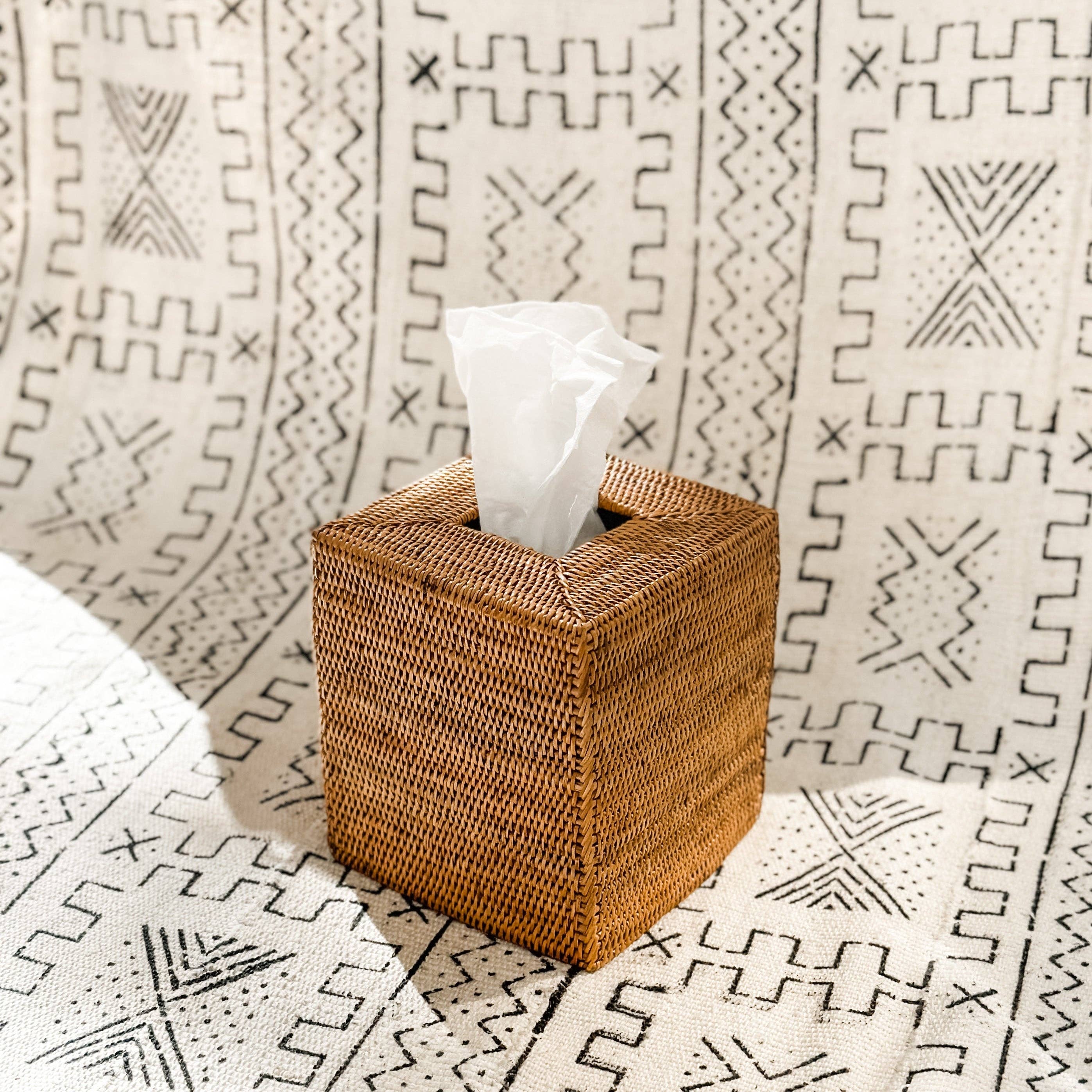 Ganapati - Wholesale Tissue Box - Bali Rattan Tissue Cover3