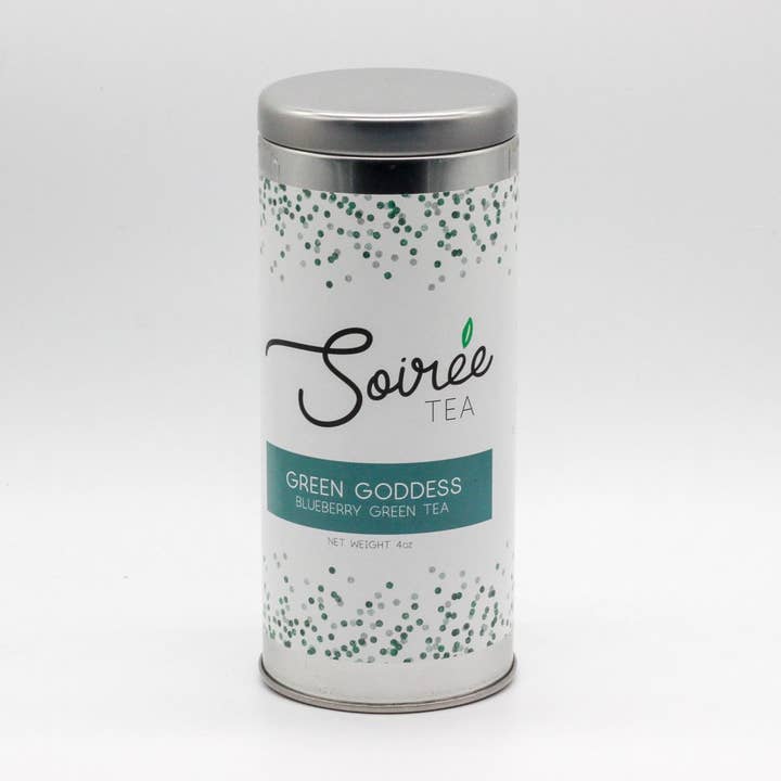 Green Goddess Green Tea for wholesale by Soirée Tea