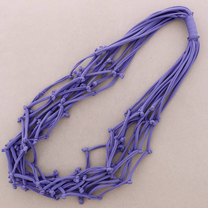 La Cuerda De Sol - Wholesale Snap Jewelry - Nudos Cloth Choker