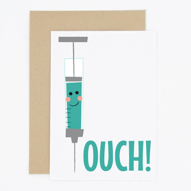 Seringa fofa ficar bem cartão por atacado de Madame Annie et Fils