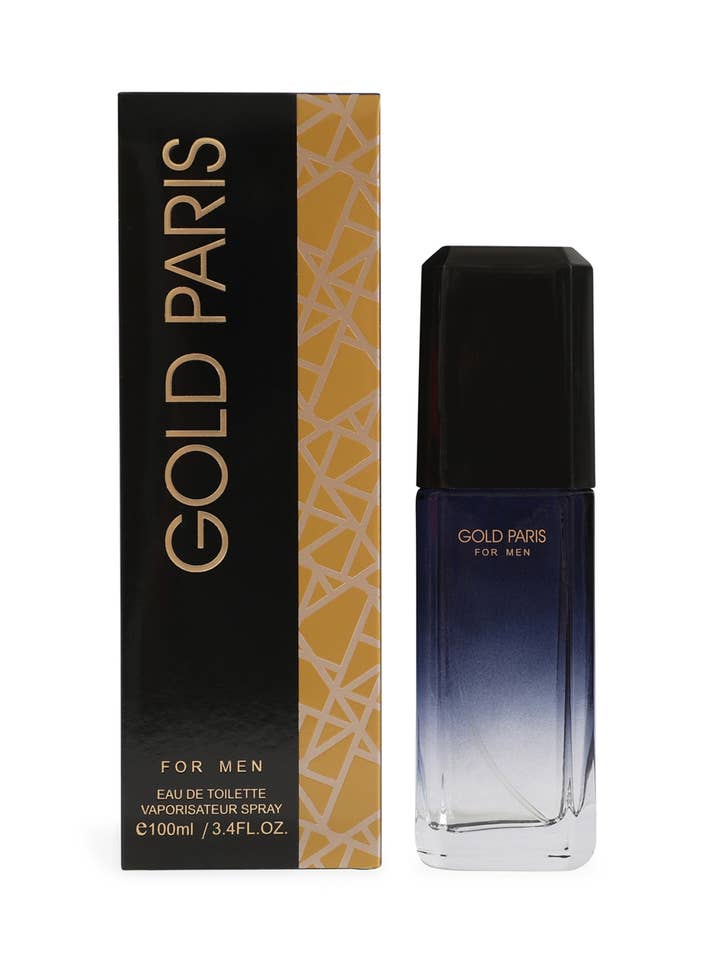 Gold Paris Spray Cologne Eau De Toilette For Men for wholesale by MYS Wholesale Inc