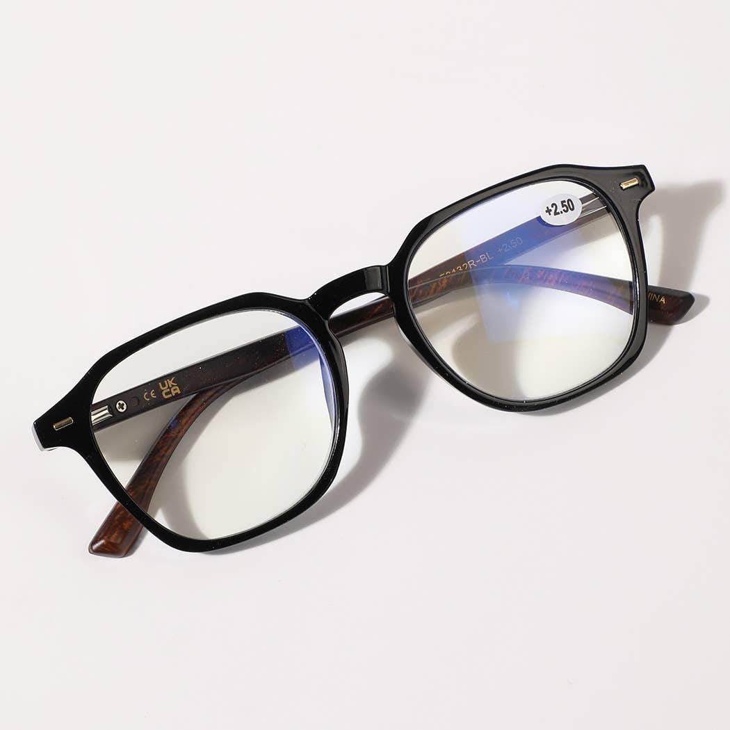  ASSORTED COLOR Blue Light Blocking Fashion Reading Glasses for wholesale on Faire13