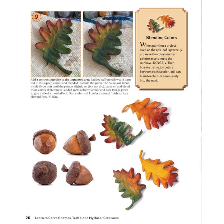 Fox Chapel Publishing - Wholesale Crafts, Hobbies & DIY - Learn to Carve Gnomes, Trolls, and Mythical Creatures3