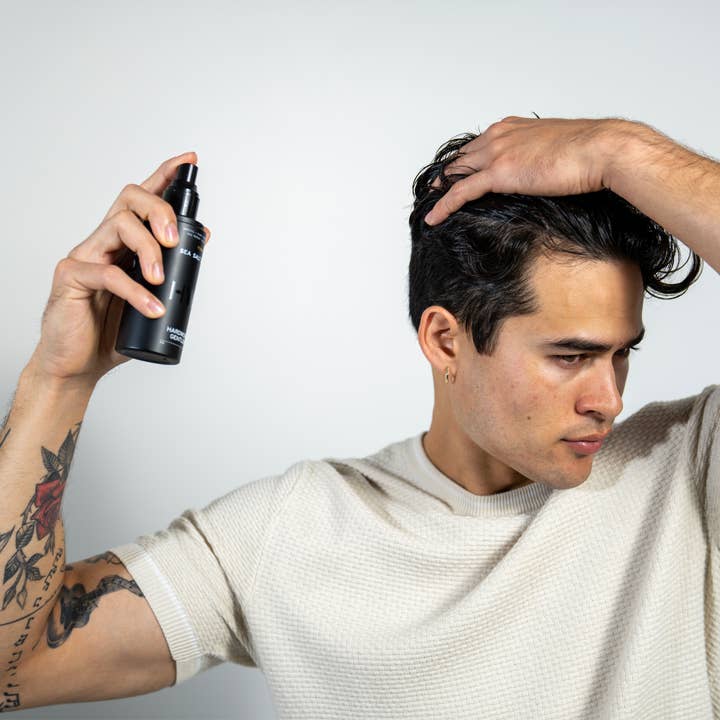 Hardworking Gentlemen - Wholesale Hair Texture Balm/Paste/Pomade - Salt Spray 5 oz