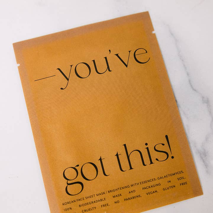 Lucky Owl - Wholesale Skincare Face Mask - Korean Sheet Mask - You've Got This1