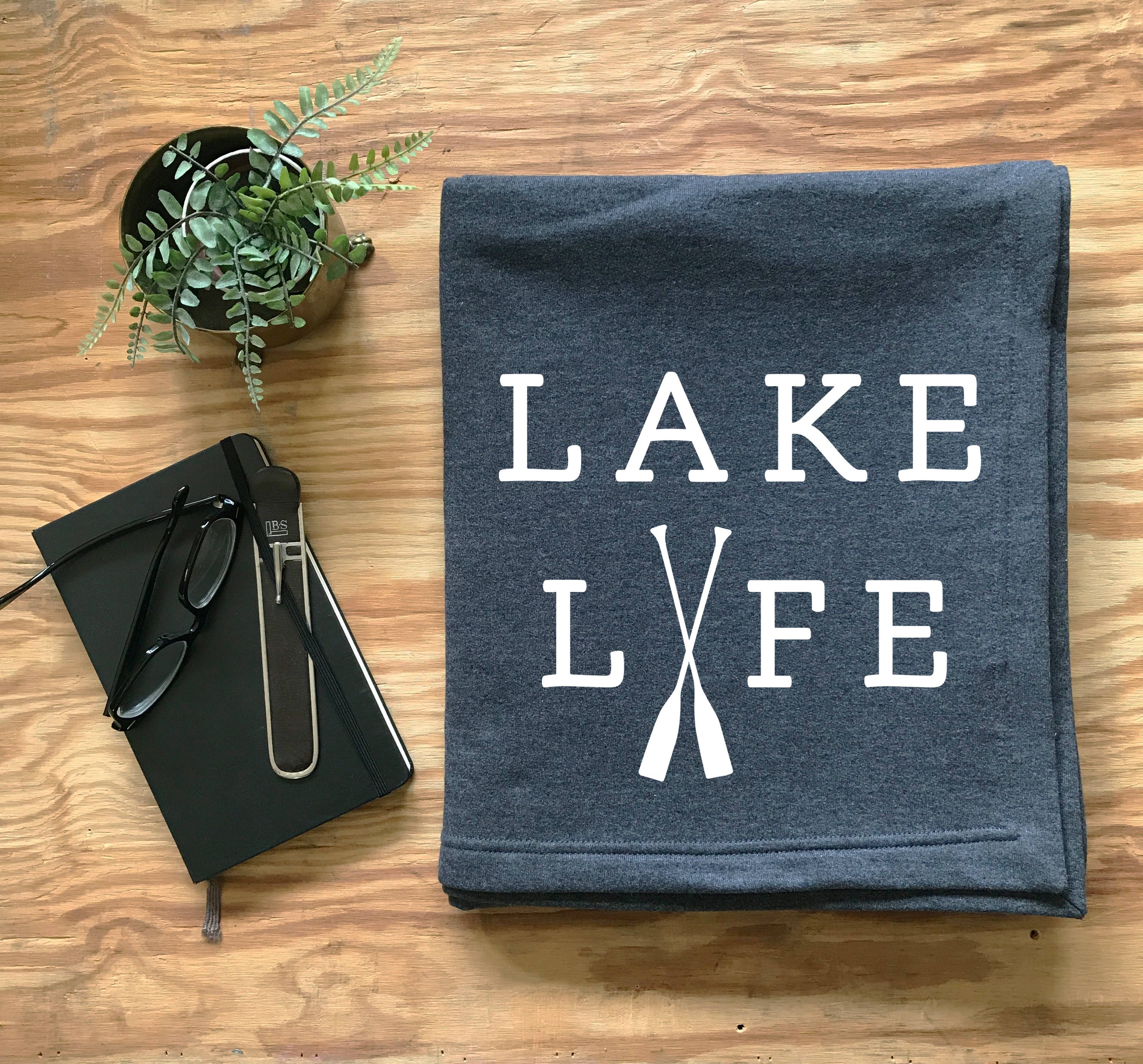 Perfect Day Print Co - Wholesale Picnic Blanket - Lake Life Beach Blanket - Camping Sweatshirt Blanket4