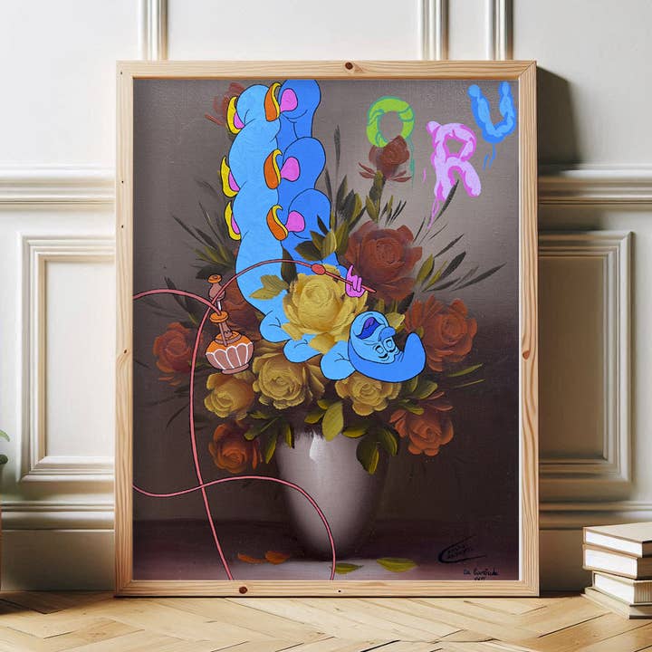 Limitierte Auflage eines Alice Oru-Gemäldes von La Barbuda für den Großhandel von La Barbuda - No U.S. custom fees