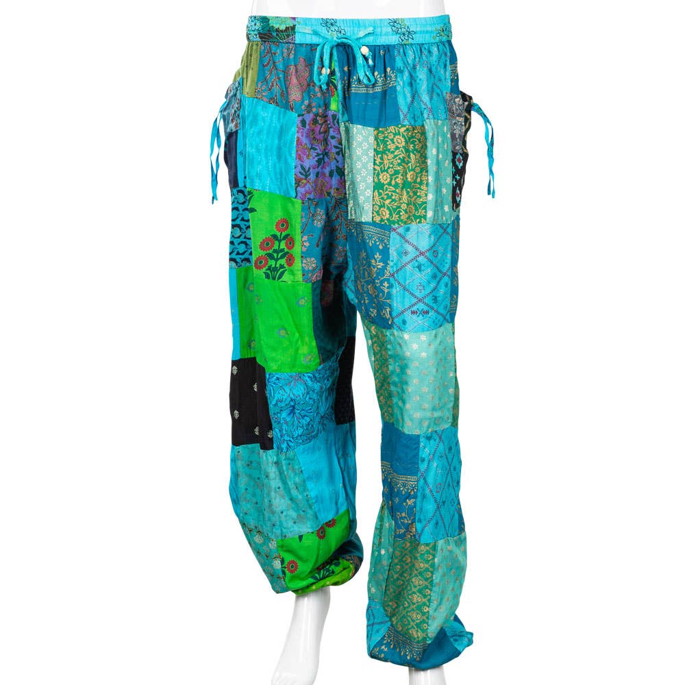 Benjamin International - Wholesale Pants - Women's - PATCHWORK COTTON PANTS1
