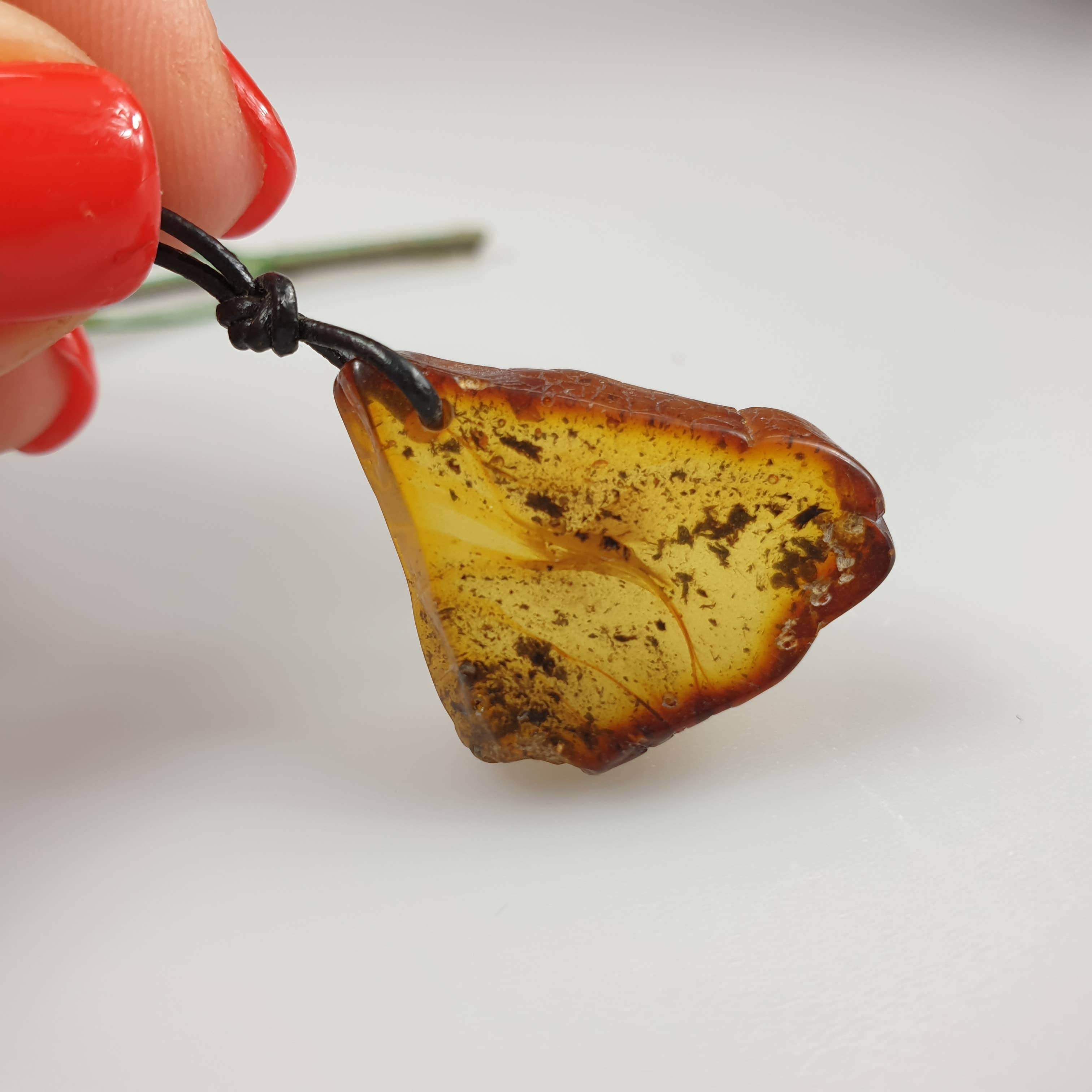 AmberLithuania - Wholesale Pendant/Charm Necklace - Raw Baltic Amber Stones Pendant Necklace for adults2