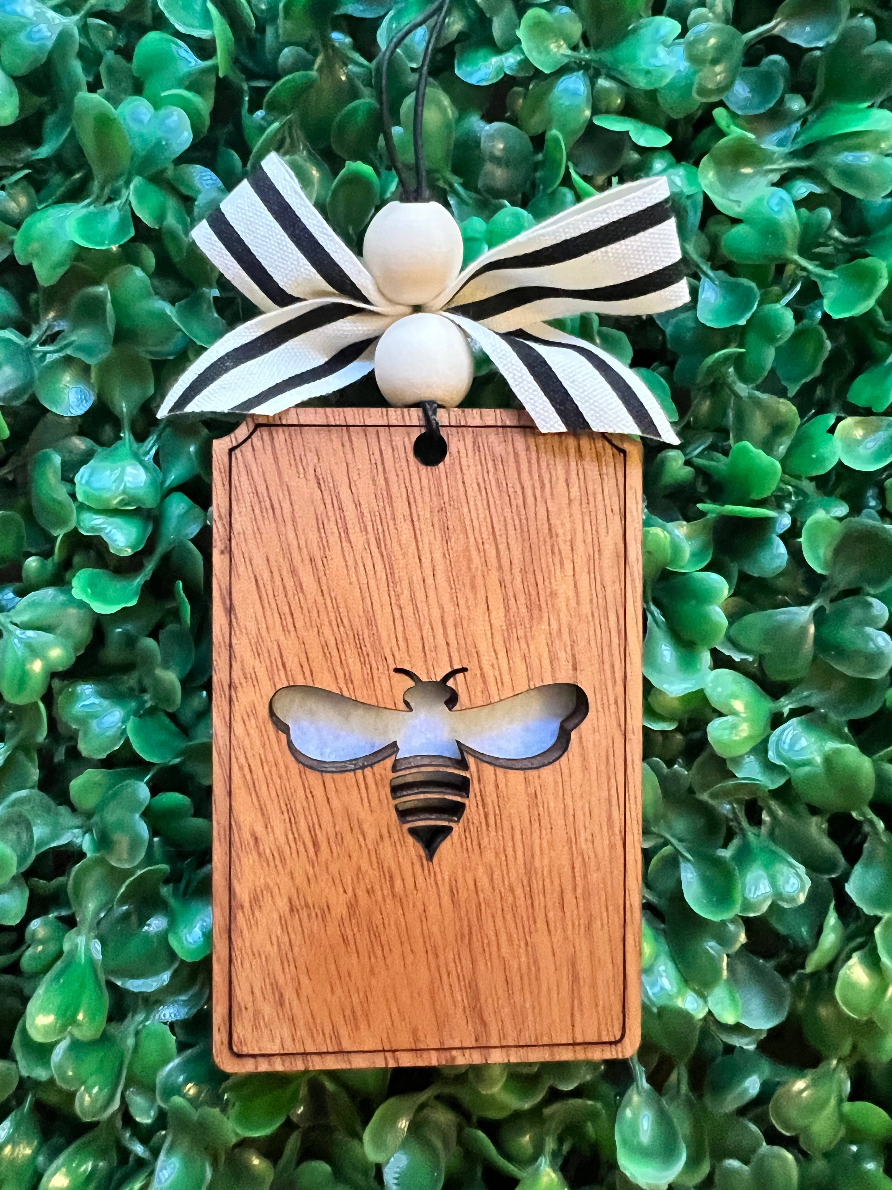 Three Busy Bees Creations - Wholesale Car Freshener - Unisex - Laser Cut Essential Oil Car Freshener15