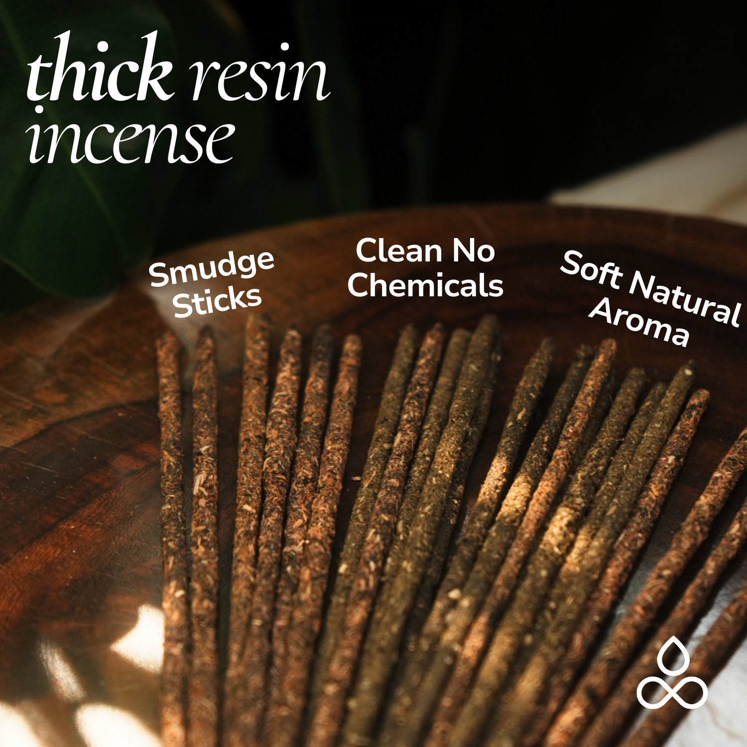 Calmveda Incense & Aromatherapy - Wholesale Incense - Palo Santo Resin Smudge Incense Set 24 Sticks1