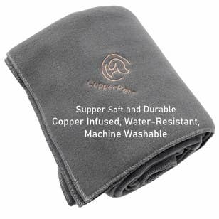 CopperPet Copper Infused Blanket. 40"x30" Water Resistant for wholesale by TSG Retail