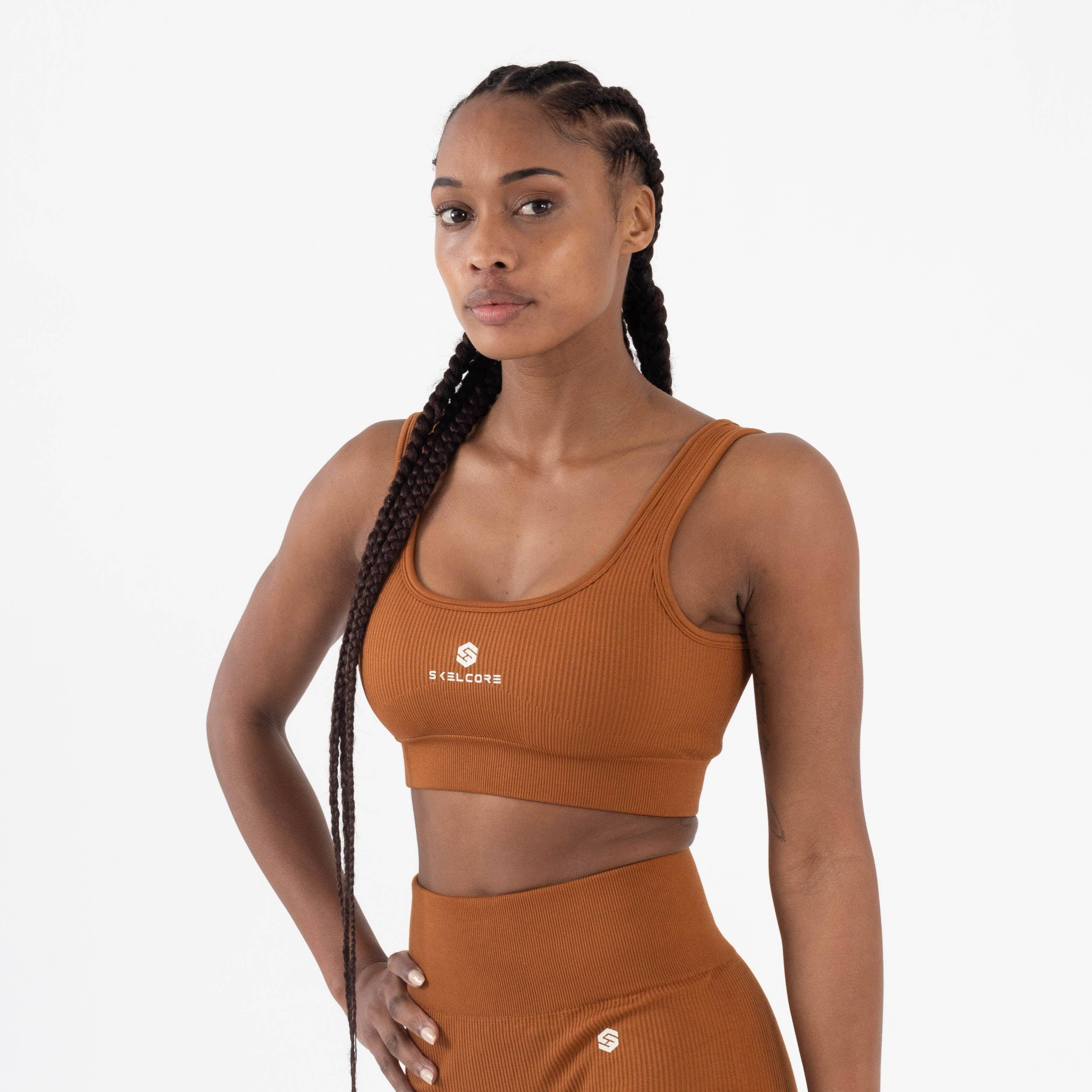 Skelcore - Wholesale Sports Bra - Women's - Skelcore Women's Seamless Classic Ribbed Sports Bra5
