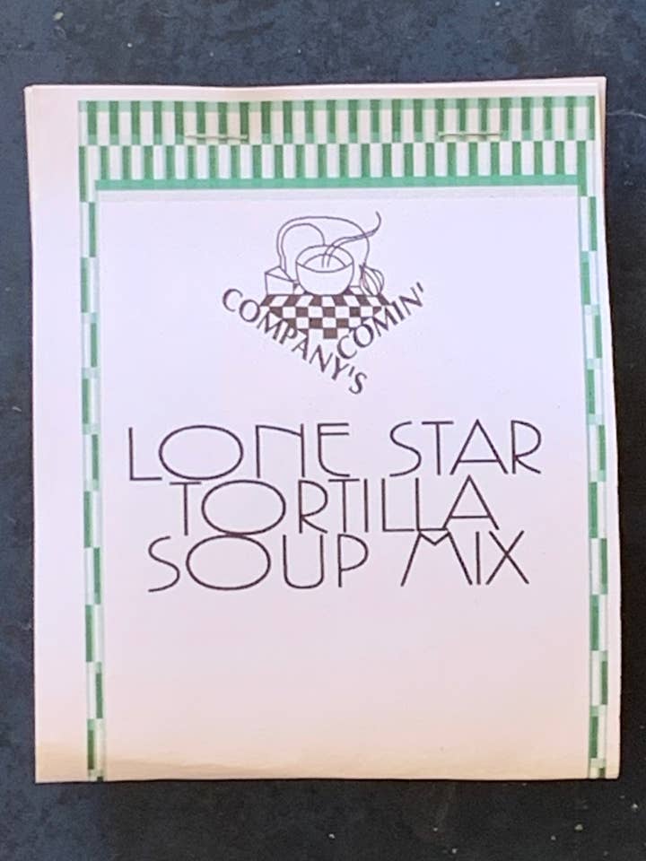 Lone Star Tortilla Soup Mix for wholesale by Company's Comin'