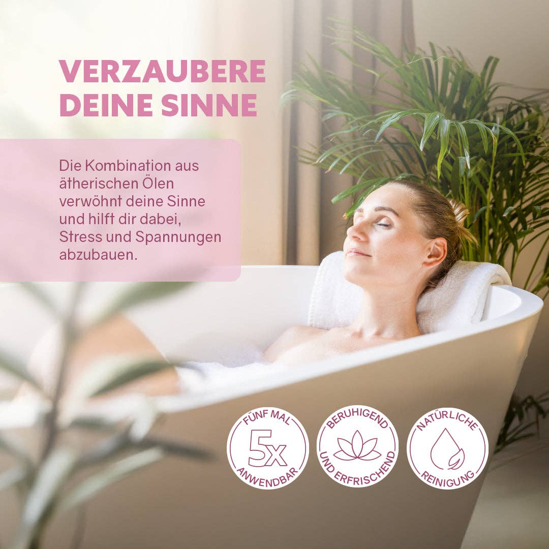 puremetics GmbH - Venta al por mayor Sales de baño - Sal de baño 'Jardín de Rosas'2