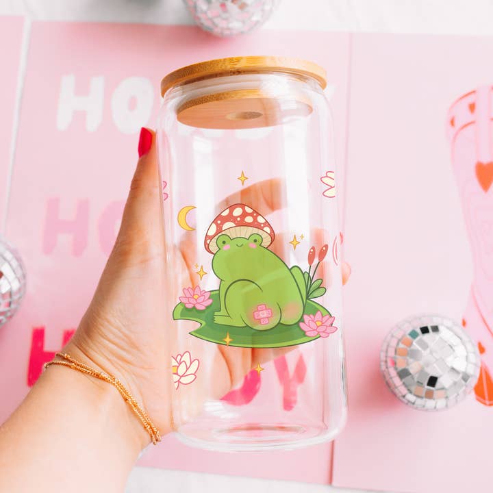 Sana Sana Colita de Rana 16 oz Libbey Glass Cup for wholesale by Las Changuis Tianguis