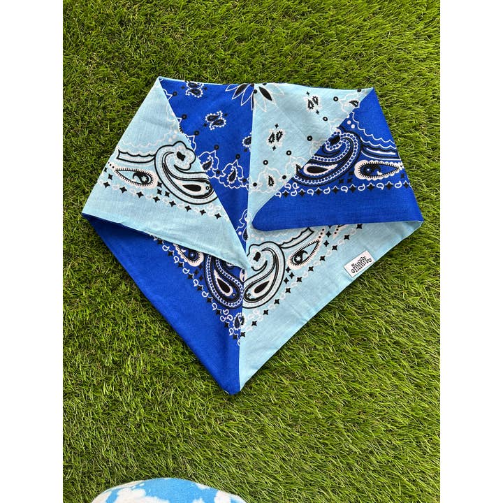 Sugar Cilantro - Wholesale Bandana – Women's - Handmade Custom Colorblocked Gameday Bandana2