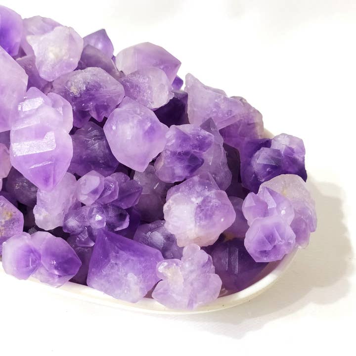Soothing Crystals - Vente Pierre et cristal de spiritualité - 100g Points Naturels | Améthyste | Points de Cristal de Guérison13