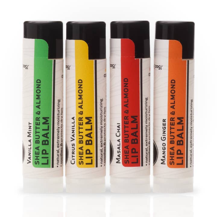 Sheasmör & mandel läppbalsam för wholesale av Heliotrope