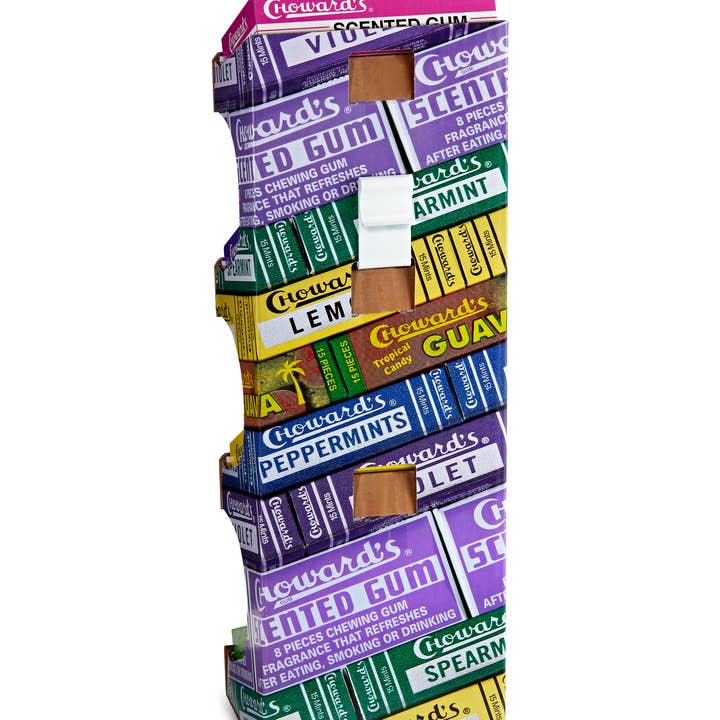 C. Howard Company, Inc. - Wholesale Chewing Gum - 96 ct. side kick or counter shipper4