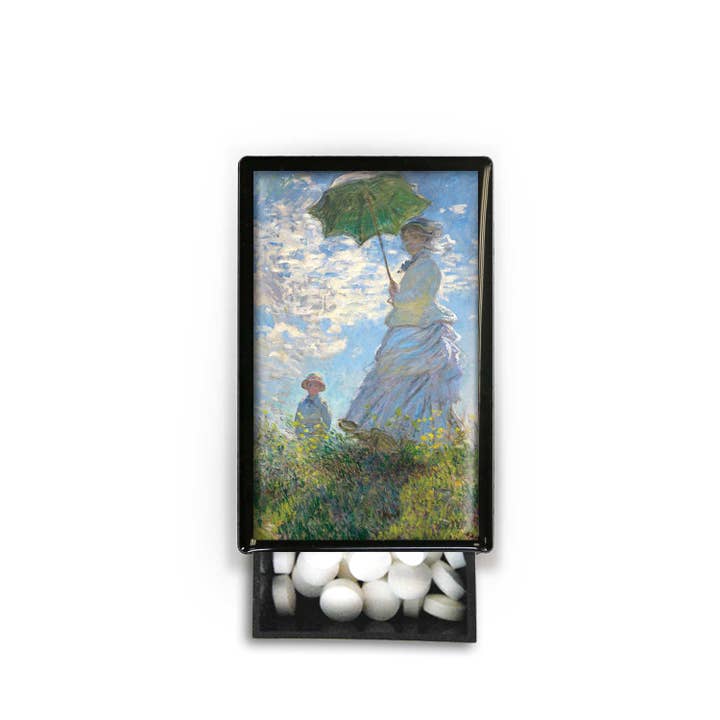 Lucy Lu Designs - Venta al por mayor Cerillas - Caja de regalo para mujer con sombrilla Monet Fine Art Museum1