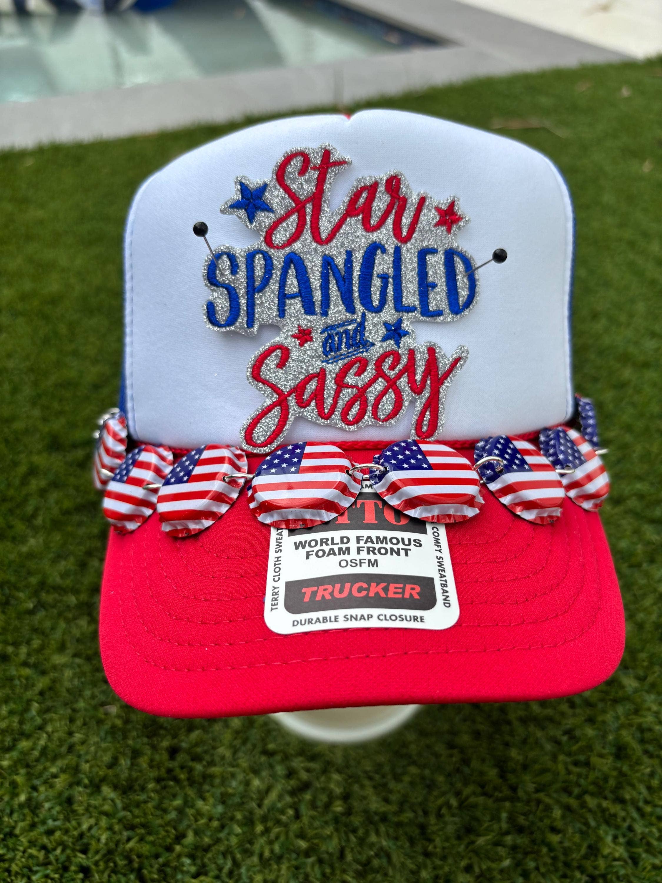 Eric Hill Designs, LLC – wholesale Patch – Trendy Star Spangled and Sassy Glitter Patch