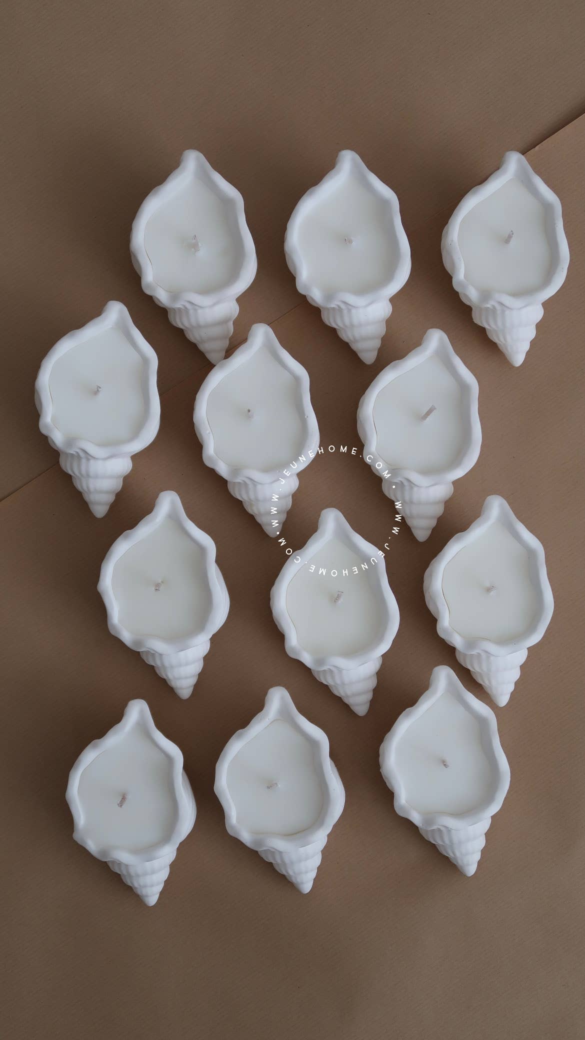 Jeune Home - Vente Bougie en bocal - Bougie coquillage | Bougie parfumée personnalisée4