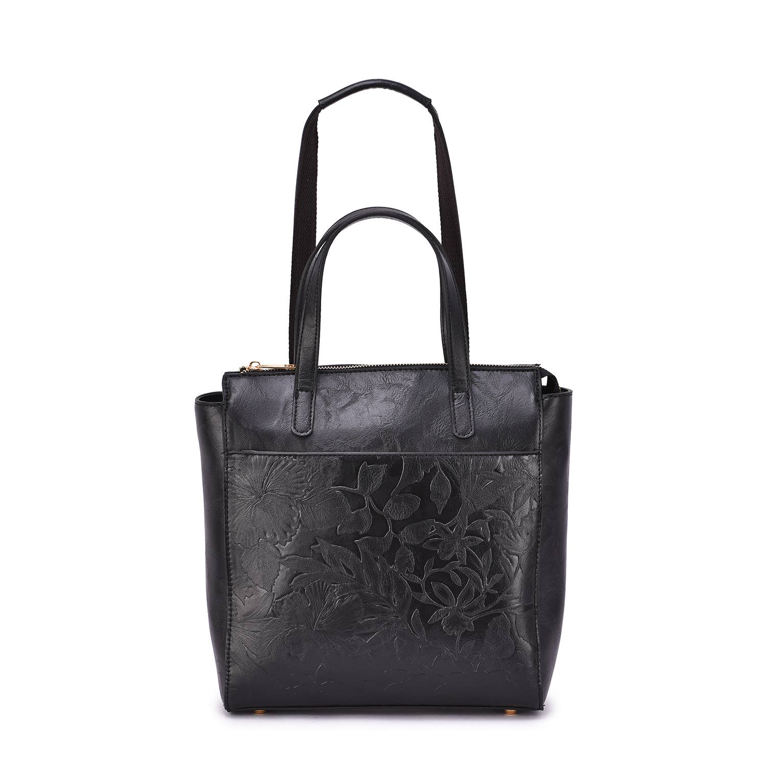 Mellow World - Vendita all'ingrosso Tracolla - Donna - Borsa a tracolla/zaino convertibile Shia 3D con motivo floreale goffrato22