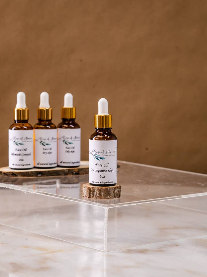Nourish Face Oil for wholesale by Rose of Sharon Soap Boutique