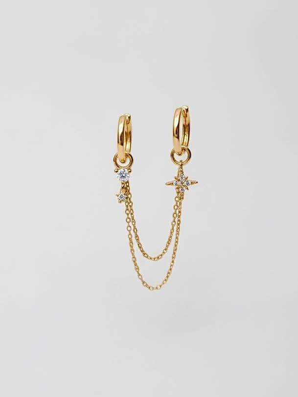 Luna Duo Hoops for wholesale by June and Valentina