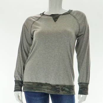 Damen Übergröße Langarm mit glänzendem Leopardenmuster für den Großhandel von SEXY STAR DESIGN INC