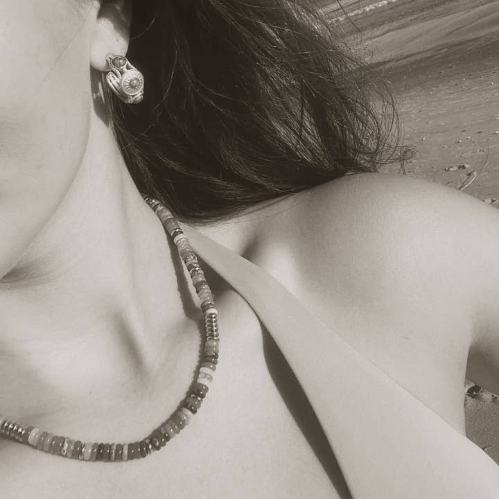 PRESSIE - Wholesale Beaded/Pearl Necklace - Horizon Necklace3