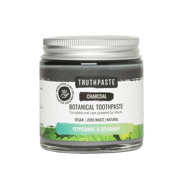 Truthpaste - Wholesale Toothpaste - Activated Charcoal zero-waste toothpaste. Fluoride free