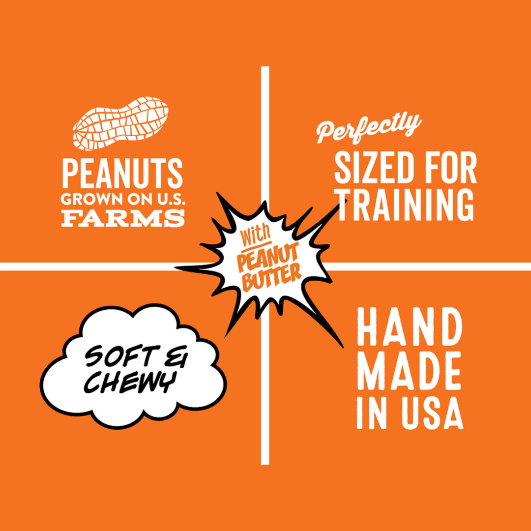 Polkadog - Wholesale Pet Treats - Dog - Wonder Nuggets, Peanut Butter - 10oz - Dog Treats6