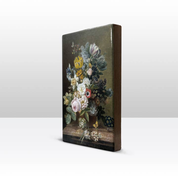Laqueprint - Wholesale Art Print - Laqueprint - Still life with flowers - Eelke Jelles Eelkema - 19.5 x 30 cm - LP0092