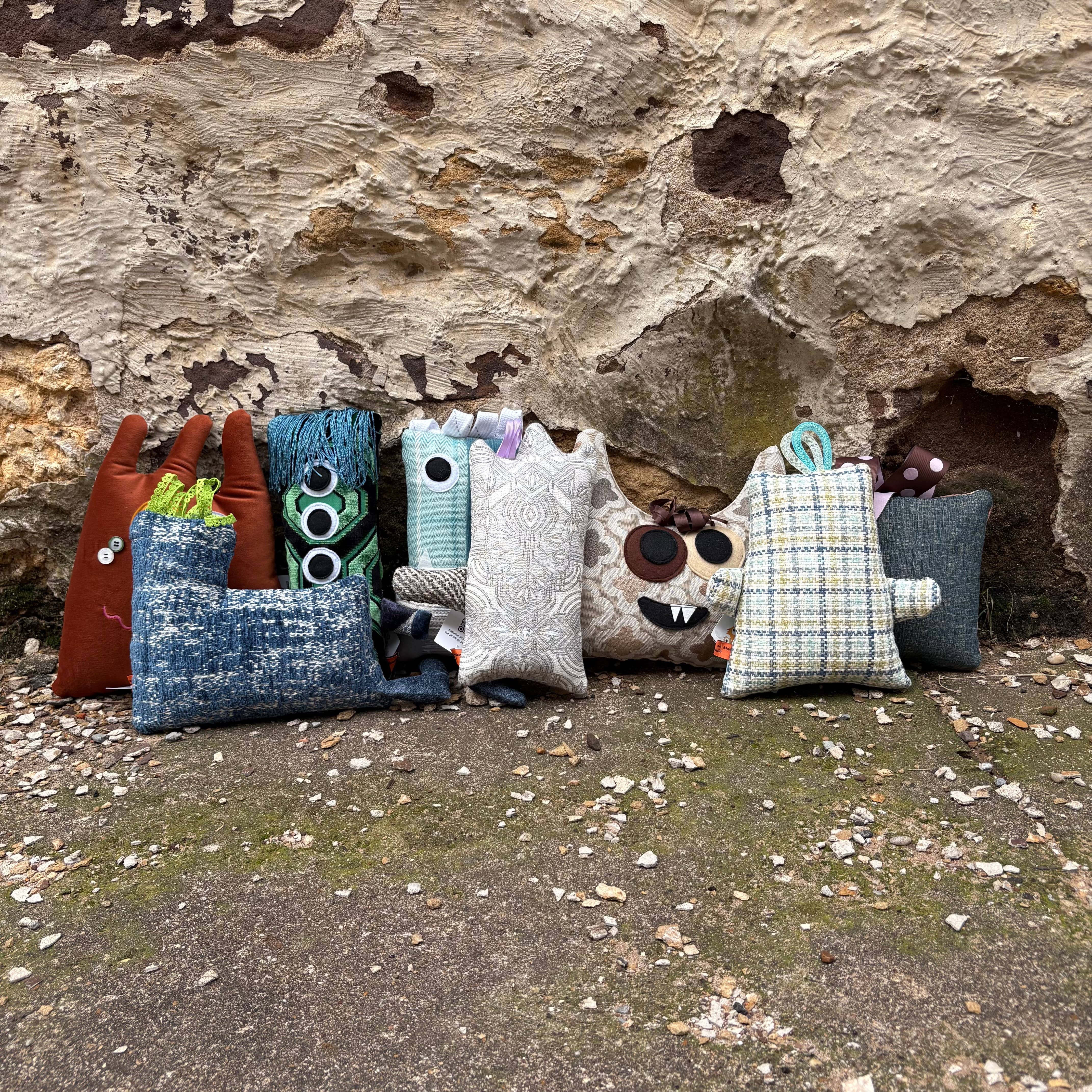 Monsters On Main - Wholesale Throw/Decorative Pillow - Small Monster Bundle - 8 Pk1