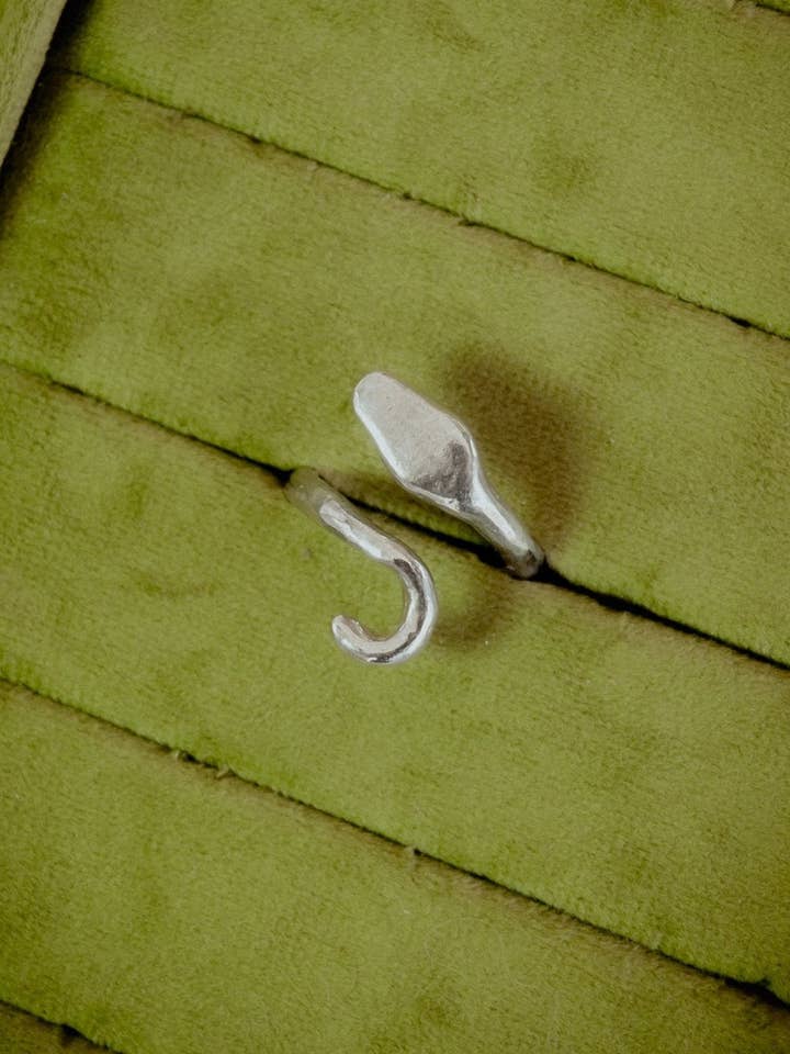 Serpent Guardian Wrap Ring for wholesale by Dea Dia