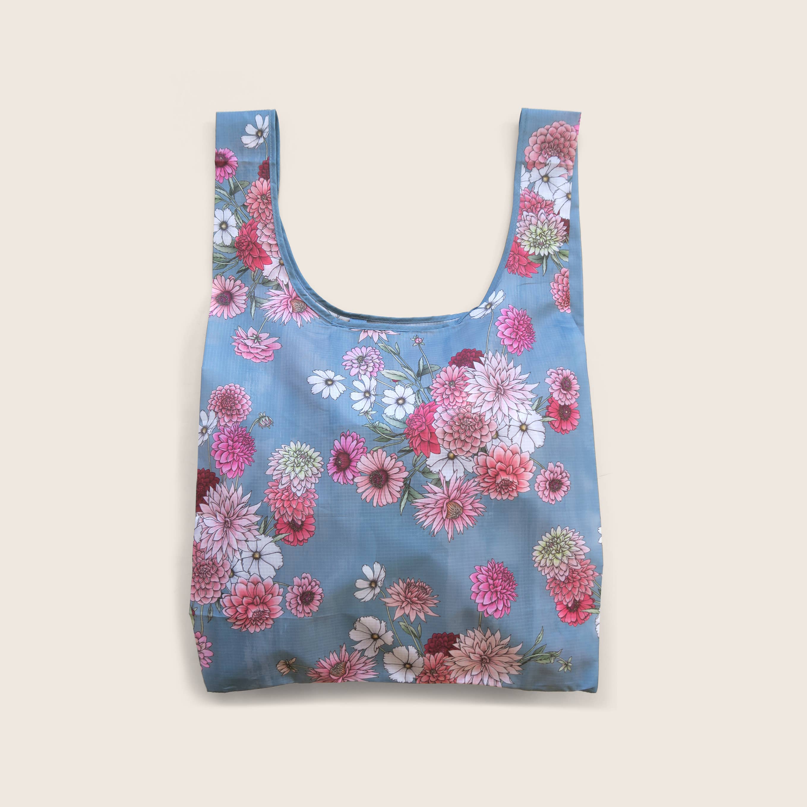 Typoflora - Wholesale Grocery/Shopping Bag - Dahlias Reusable Bag1