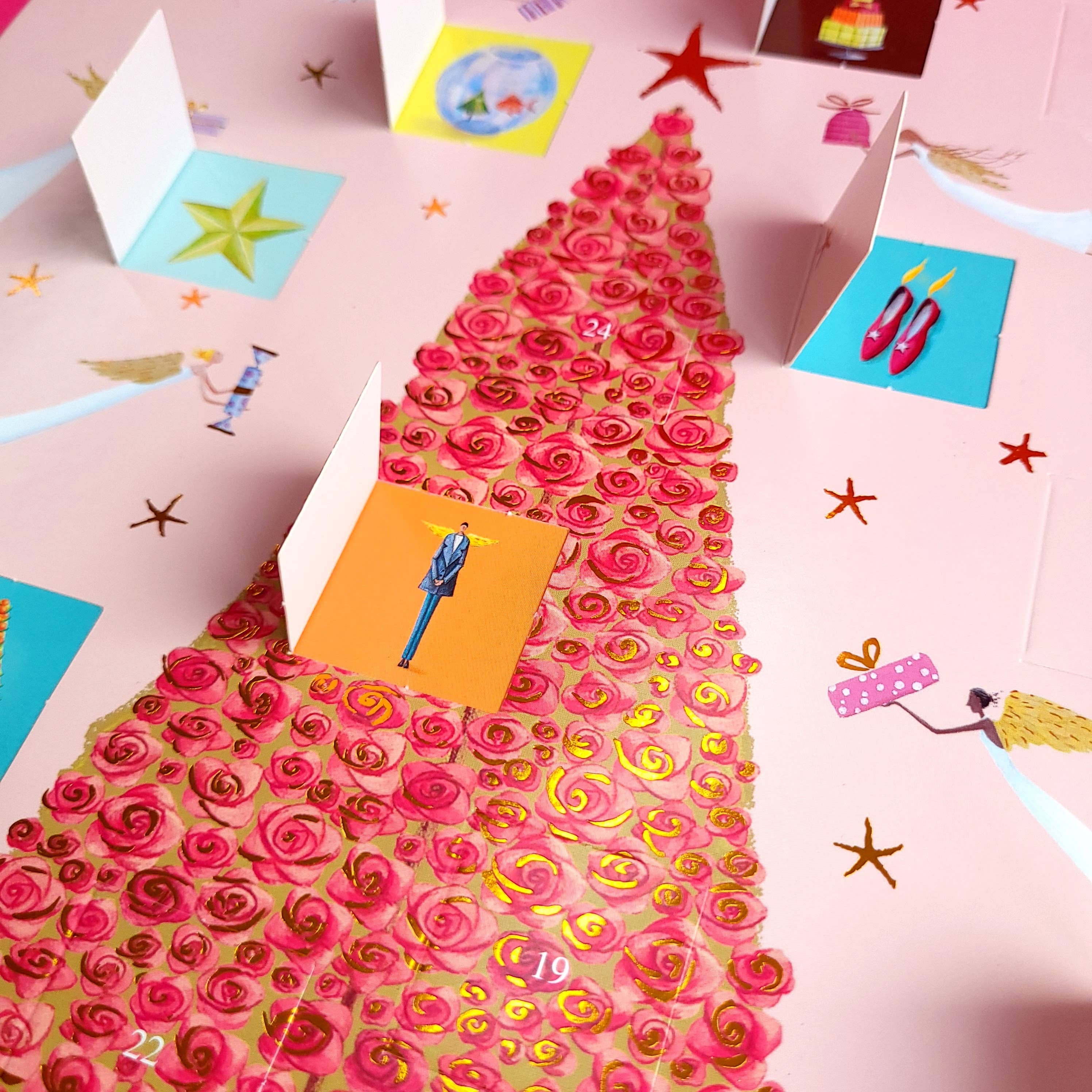 Roger La Borde - Wholesale Advent Calendar - Celestial Christmas Tree Advent calendar - AC 0683