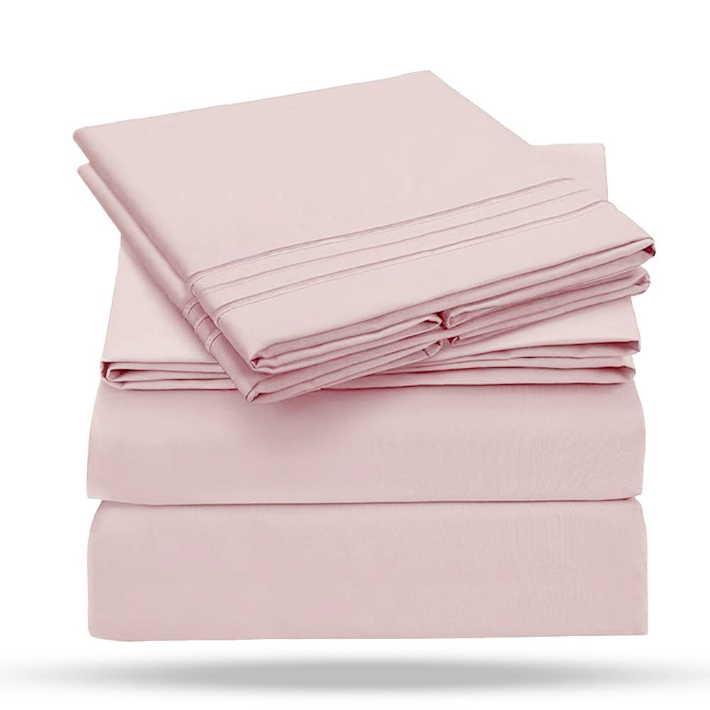 Leluxe Home - Wholesale Sheet Set - 1800 Series Premium Ultra soft 4 Pc Microfiber Sheet Set8