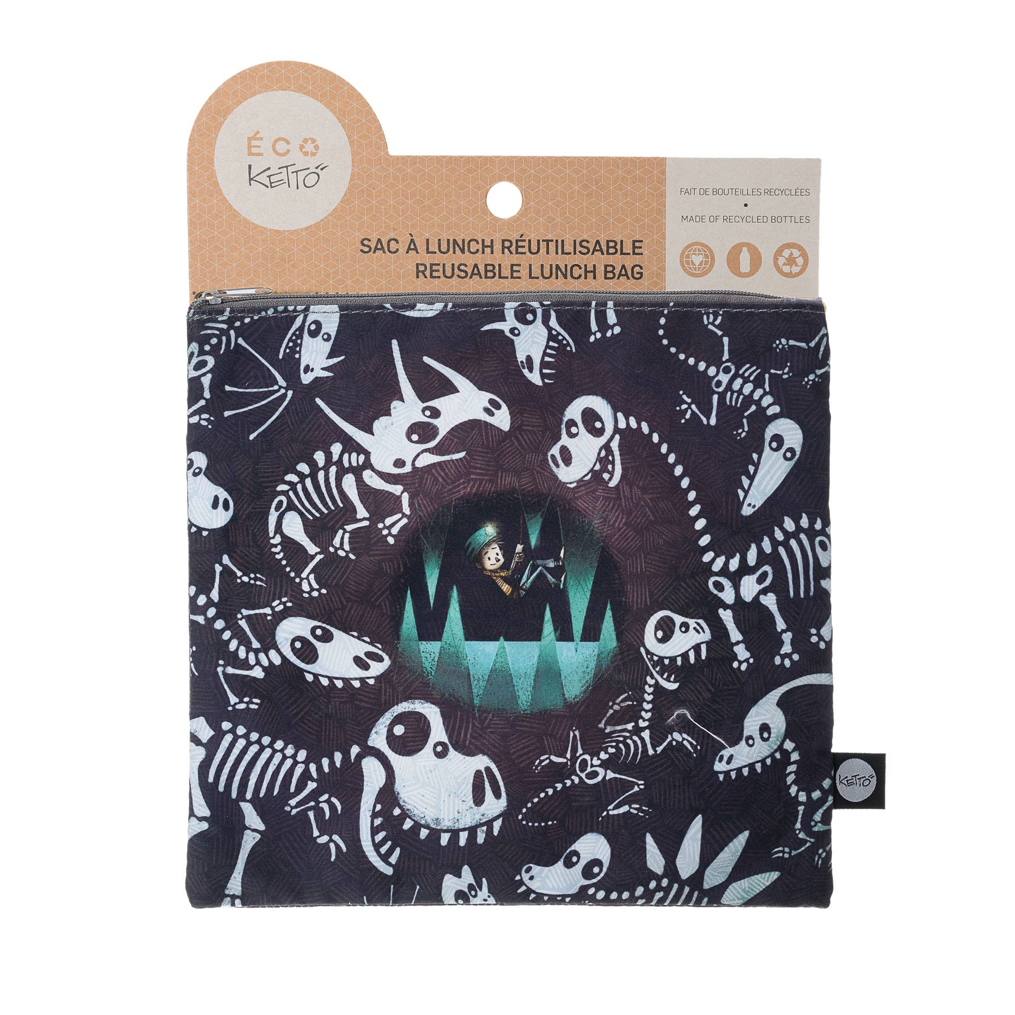 Ketto – Großhandel Lunchbox/-tasche – Kinder – Wiederverwendbarer Sandwichbeutel/Snackbeutel - Elliot0