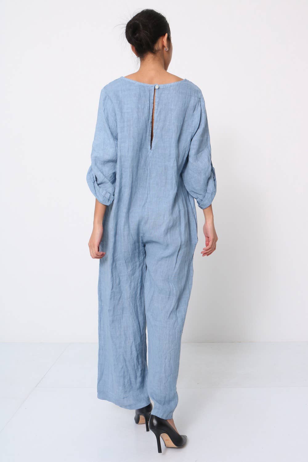 LÉA & LUC - Wholesale Jumpsuit - Women's - 100% linen combination REF.715043