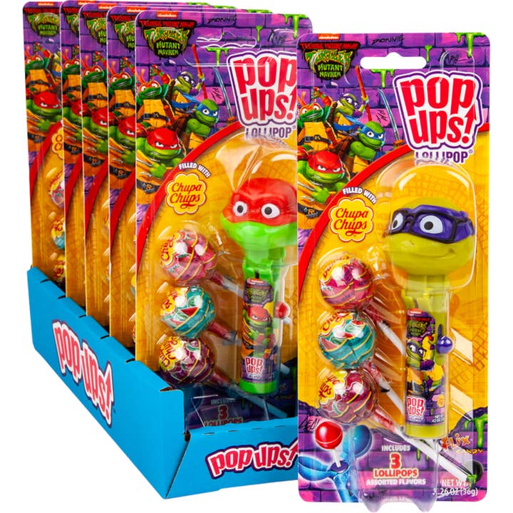 Cow Crack Wholesale - Wholesale Lollipop - Pop Ups! Teenage Mutant Ninja Turtles