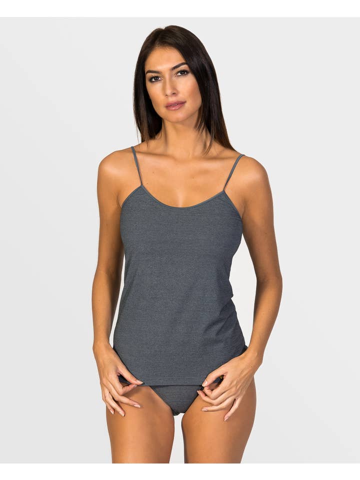 ZD Zero Defects - Wholesale Camisole - Women's - Afrodita woman's spaghetti top Soya Yarn6