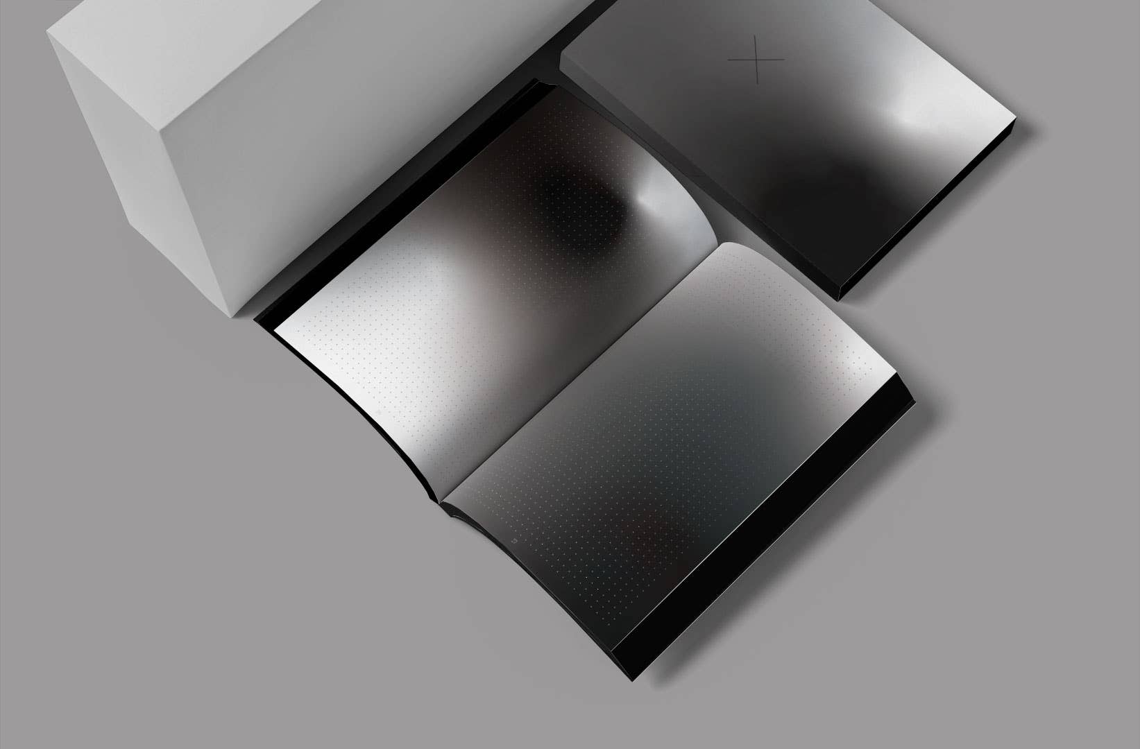 Aura notebook - Wholesale Notebook - Aura notebook A5 | MONOCHROME SLIM9