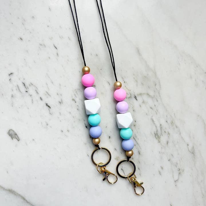Lanyard Lovebirds - Wholesale Lanyard - Women's - Bubblegum Yum Lanyard