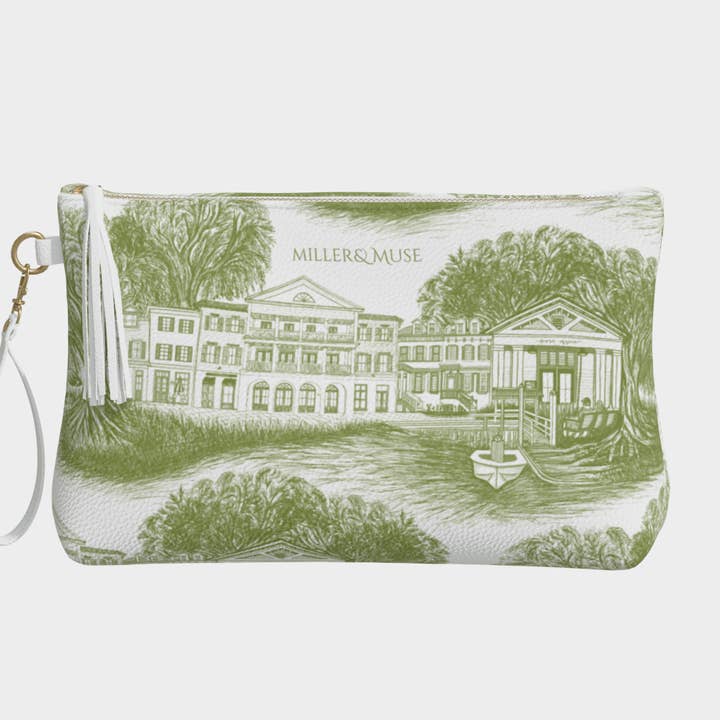 The Village Cosmetic Case for wholesale by Miller and Muse