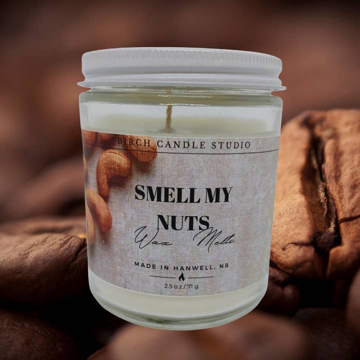 Birch Candle Studio - Wholesale Jar/Filled Candle - Smell My Nuts - (Hazelnut Cappuccino)